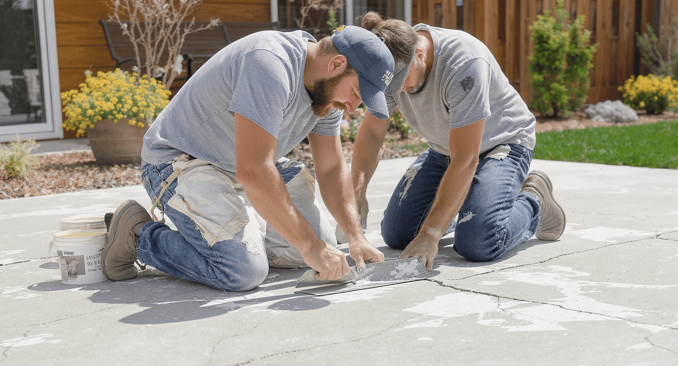 Outdoor Concrete Patio Resurfacing Options That Restore Worn Surfaces
