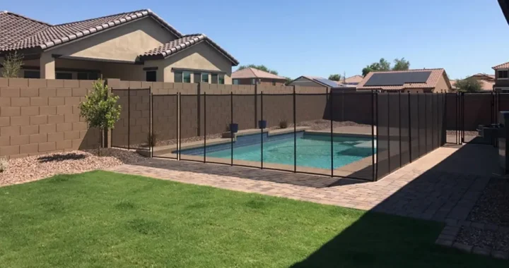 How High Should a Pool Safety Fence Be Around a Backyard Pool